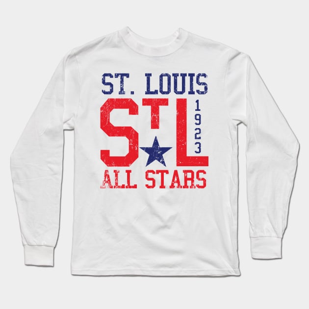 St. Louis All Stars Long Sleeve T-Shirt by MindsparkCreative